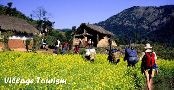 rural tourism in village