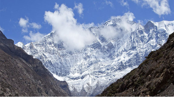 Chulu West Climbing