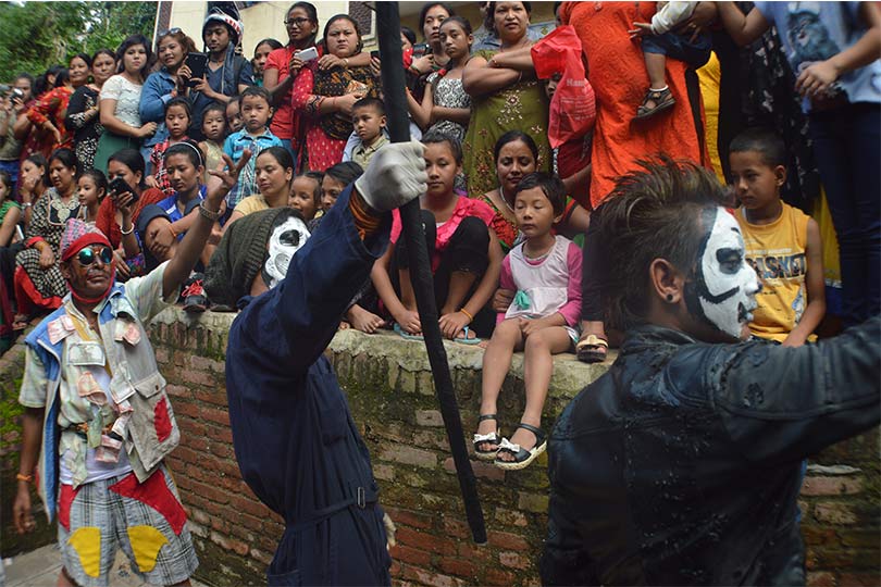 Gai Jatra a popular festival in Nepal