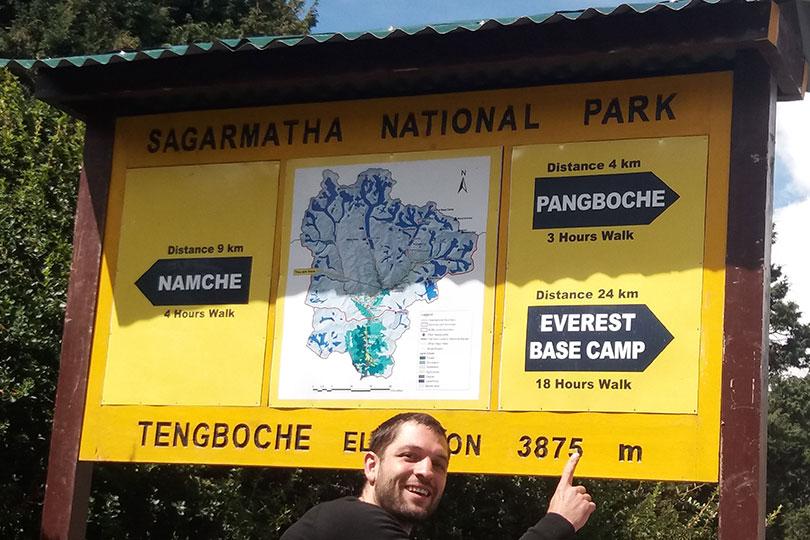 Tengboche is also a part of Sacred Sites Trail Project