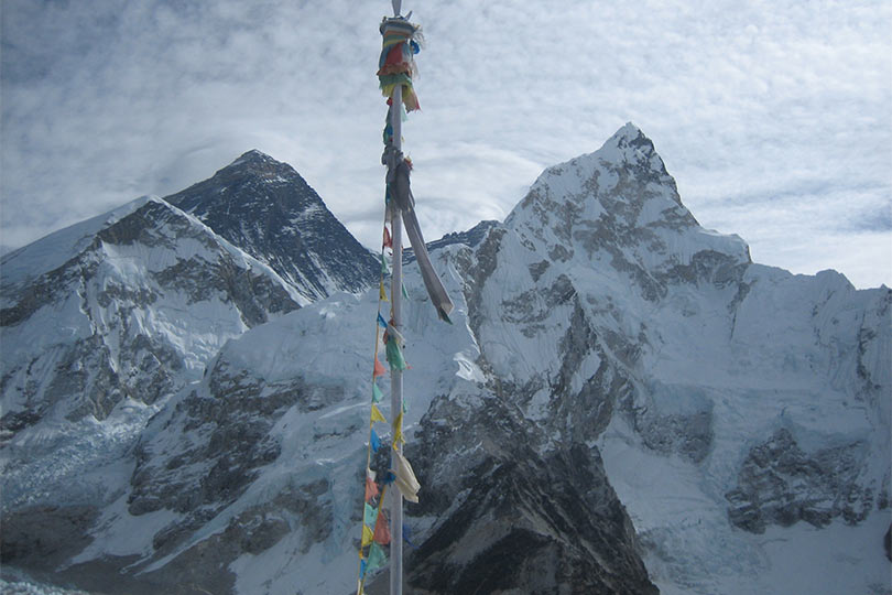 View from the top of Kala Patthar