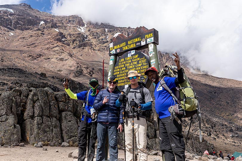 Mount Kilimanjaro Climb via Lemosho Route