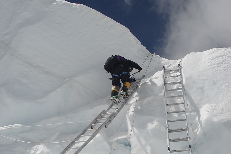 Climbing Mount Everest during the best months to climb Mount Everest