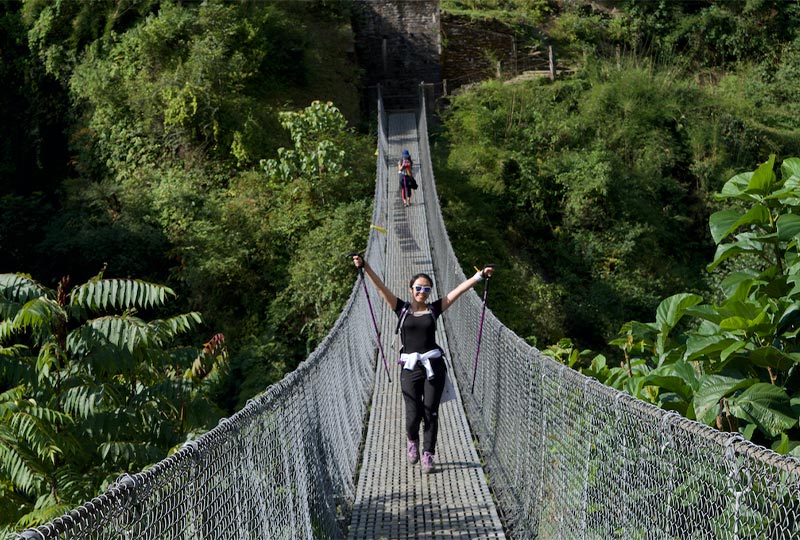 From Kathmandu to Ghandruk