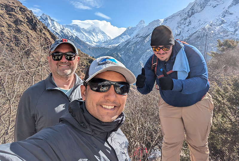 Father and Son duo to the Everest Base Camp